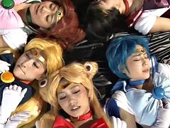 Азиатки, Минет, Группа, Японки