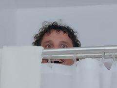 浴室, ブロンド, フェラチオ, 浮気者, 顔射, 母, 馬乗り, ショートヘア