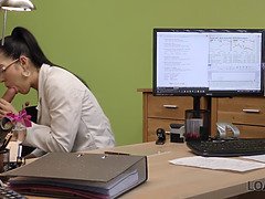 Кастинг, Минет, Брюнетки, Очки, Секс без цензуры, Хд, В офисе, Крошечные