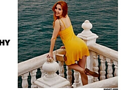 デカ尻, デカチン, デカパイ, フェラチオ, バック, 淫乱熟女, 赤毛