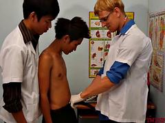 Amateur, Anal, Médecin, Érotique, Doigter, Adolescente, Plan cul à trois, Uniforme