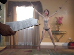 Sadomasochismus, Blasen, Zierlich, Hintern versohlen