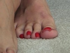 Female with Cute Toes