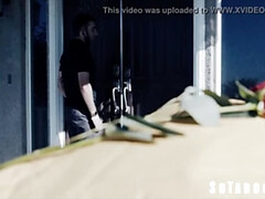 Bruinharig, Bedriegen, Diep in de keel, Zwart, Eerste keer, Interraciaal, Mager, Vrouw