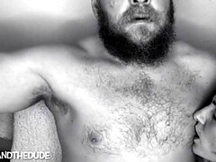 デカパイ, フェラチオ, カップル, 淫乱熟女, 母, 自然山雀, 濡れ, 妻