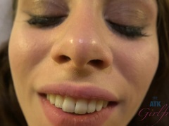 Leie, Blasen, Freundin, Lingerie, Nylon, Pov, Muschi, Rasiert