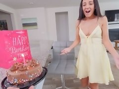 お尻, デカ尻, フェラチオ, 茶髪の, バック, 手コキする, ティーン