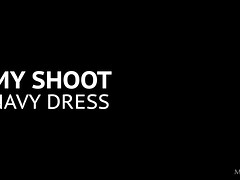 My Shoot: Navy Dress 2 - Crystal Maiden