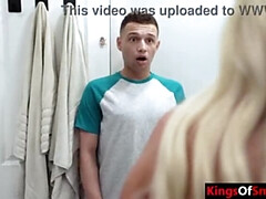 ブロンド, フェラチオ, バック, 家族, 熟年, 淫乱熟女, 息子, 禁句