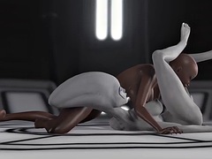 Anal, Negro, Holandés, Ébano