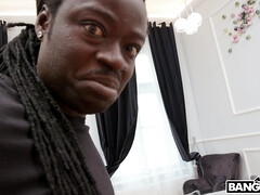 Amateur, Grosse bite, Noire, Sucer une bite, Interracial, Léchez, Monstre, Adolescente