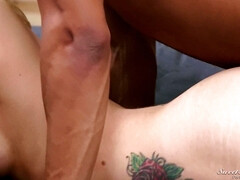 Beautiful teen interracial surprising sex video