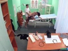 Amateur, Mamada, Médico, Estilo perrito, Lamidas, Enfermera, Oficina, Uniforme