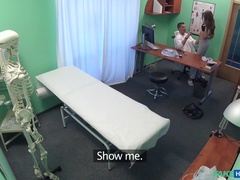 Amateur, Médecin, En levrette, Infirmière, Bureau, Pov, Chatte, Uniforme