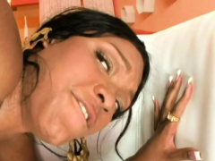 Anal, Culo, Negro, Ébano, Interracial, Juguetes