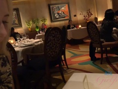 Masturbation, Petite femme, Pov, Chatte, Rasée, Maigrichonne, Jarretelles, Nénés