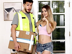 18 ans, Cul, Grosse bite, En levrette, Seins naturels, Maigrichonne, Adolescente, Nénés