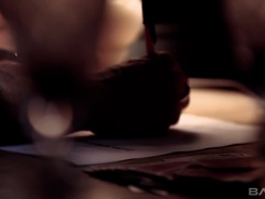 Rebecca More becomes the muse of erotica writer's erection