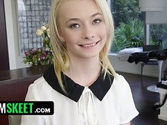 18 jaar, Grote kont, Blond, Sperma in gezicht, Hd, Natuurlijke tieten, Gezichtspunt, Tiener