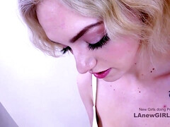 Amateur, Audition, Gorge profonde, Queue, Faciale, Seins naturels, Orgasme, Adolescente