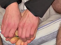 Straight Toe Tied Up And Tickled