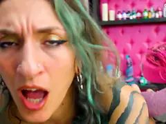 Leie, Arsch, Blasen, Grufti, Hd, Muschi, Transfrau, Flotter dreier