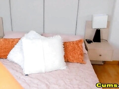 Gros seins, Plantureuse, Masturbation, Chatte, Solo, Serré, Webcam, Mouillée