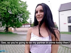 Amateur, Noire, Sucer une bite, Tchèque, Gorge profonde, Seins naturels, Orgasme, Pov