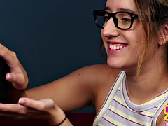 Blasen, Cfnm, Spermaladung, Erstes mal, Handjob, Absätze, Masturbation, Ablutschen