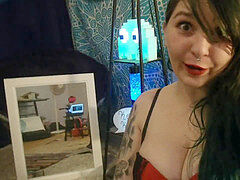 女, 毛深い, オーガズム, 喫煙