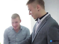 Three Boyfriends Teach Their Petite Lover New Sex Toys
