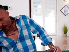 アメリカ人, 美女, デカチン, フェラチオ, 母, 現実, 赤毛, オッパイの