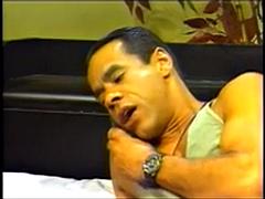 Tussi, Grosser schwanz, Schwarz, Blasen, Schwarz, Lecken, Titten, Vintage