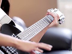 18, フェラチオ, 茶髪の, チェコ, 爸, 指いじり, Hd, なめる