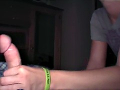 party girl blowjob and tasting my cum