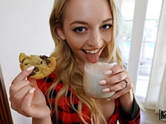 Grosser schwanz, Blasen, Bekleidet, Lecken, Pov, Muschi, Realität, Titten