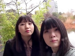 素人, アジア人, 美女, 大学生, フェティッシュ, レズビアン, シャワー, 生徒