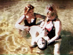 Lamer culo, Chica, Tetas grandes, Tetona, Tetas naturales, Coño, Medias largas, Juguetes