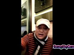 素人, アジア人, 美女, 茶髪の, オナニー, ヤリマン, 一人, オッパイの