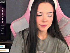 Любители, Брюнетки, Мастурбация, Развязные, Соло, Сиськи, Игрушки