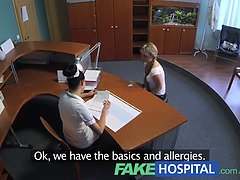ブロンド, チン, 医者, 試験, 看護婦, ハメ撮り, 息子, のぞき
