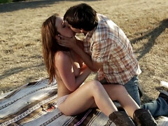 Mamada, Morena, Corridas, Lamidas, Al aire libre, Coño, Adolescente, Tetas