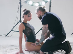 Anal, Belleza, Morena, Tetas naturales, Rumano, Adolescente, Apretado, Mojado