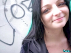 Leie, Amerikanisch, Schwarz, Blasen, Jeans, Natürlichen titten, Im freien, Öffentlich