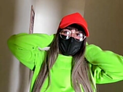 Grosser arsch, Grosser schwanz, Grosse titten, Blondine, Selbstgemacht, Latina, Titten, Uniform