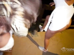 デカチン, 茶髪の, カワイイ, イマラチオ, チン, ハメ撮り, オマンコ, 三人