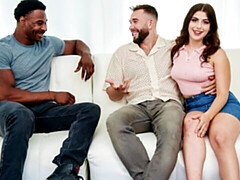 デカ尻, デカチン, デカパイ, フェラチオ, 茶髪の, バック, 異人種間