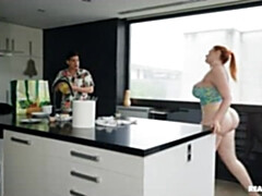 Working Out By The Pool