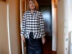 Hot granny and two guys