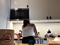 茶髪の, ヨーロピアン, ガリガリ, ソフトコア, オッパイの, のぞき